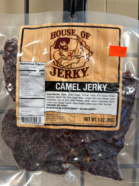 House of Jerky Camel 3oz