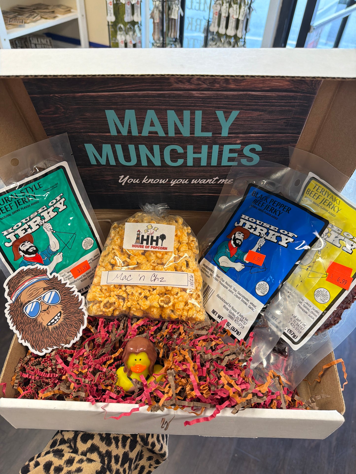 Manly Munchies Beef Box