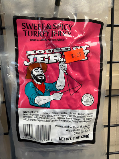 House of Jerky Turkey 1oz