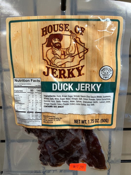 House of Jerky Duck 1.75oz