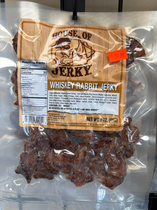 House of Jerky Rabbit 3oz