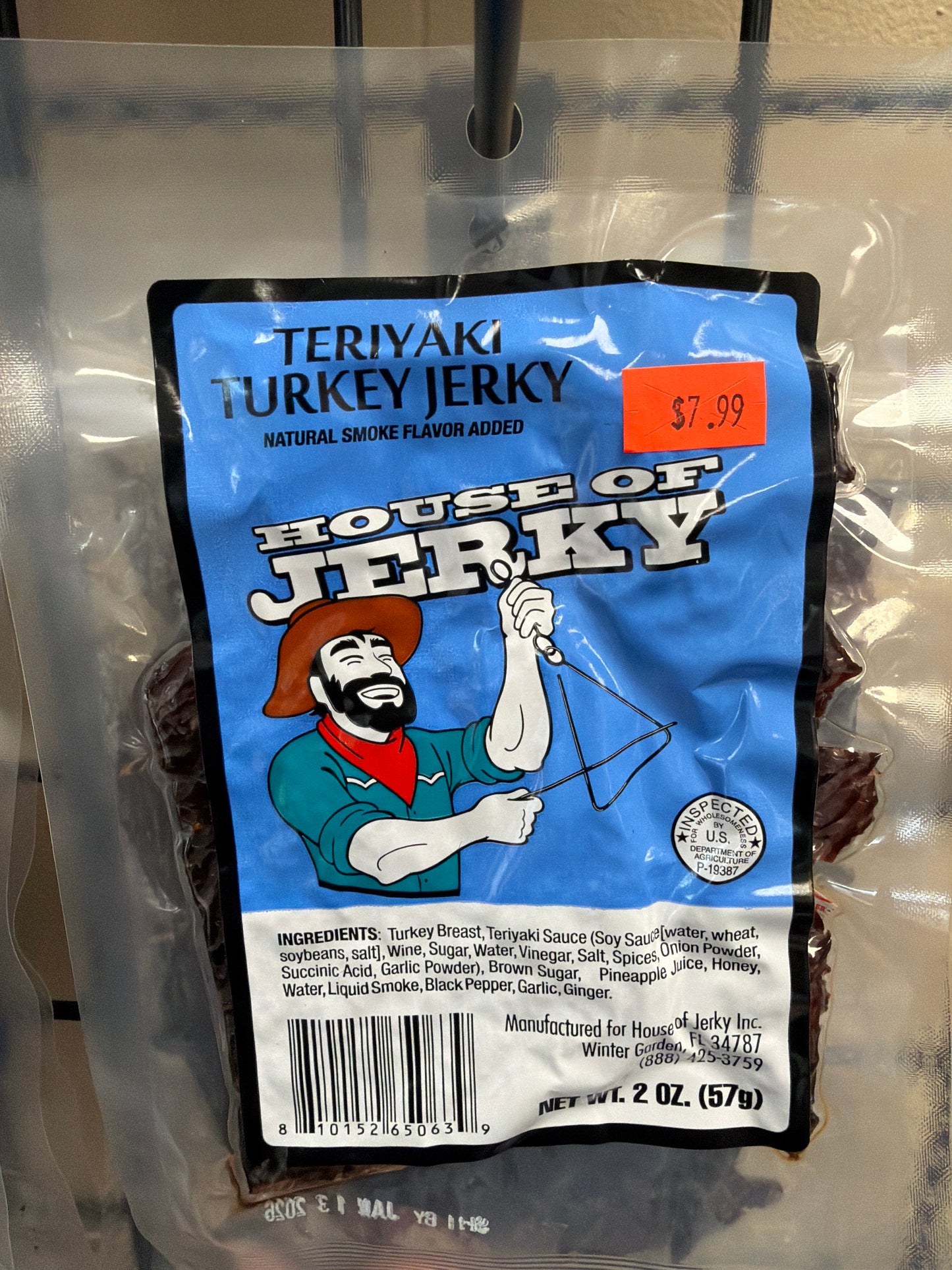 House of Jerky Turkey 2oz