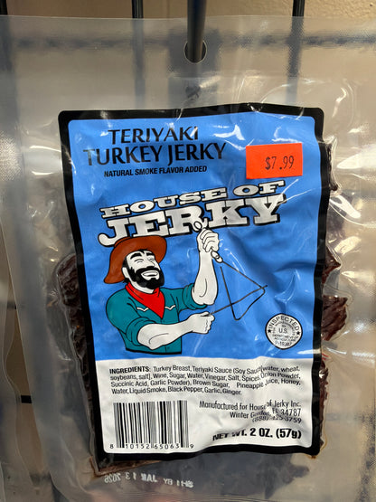 House of Jerky Turkey 2oz