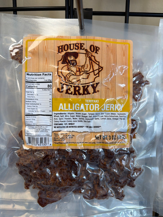 Teriyaki Alligator 3oz