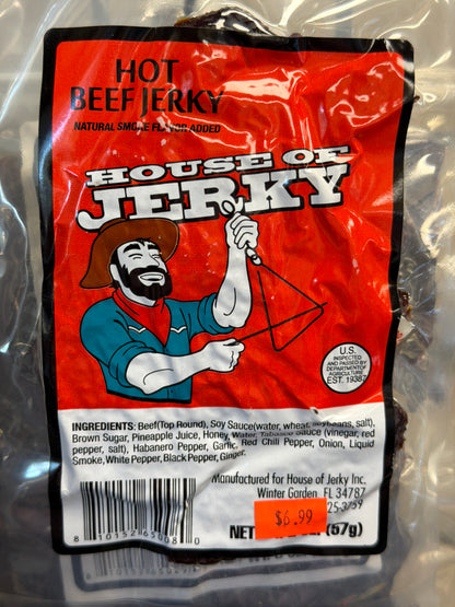 House of Jerky Beef 2oz
