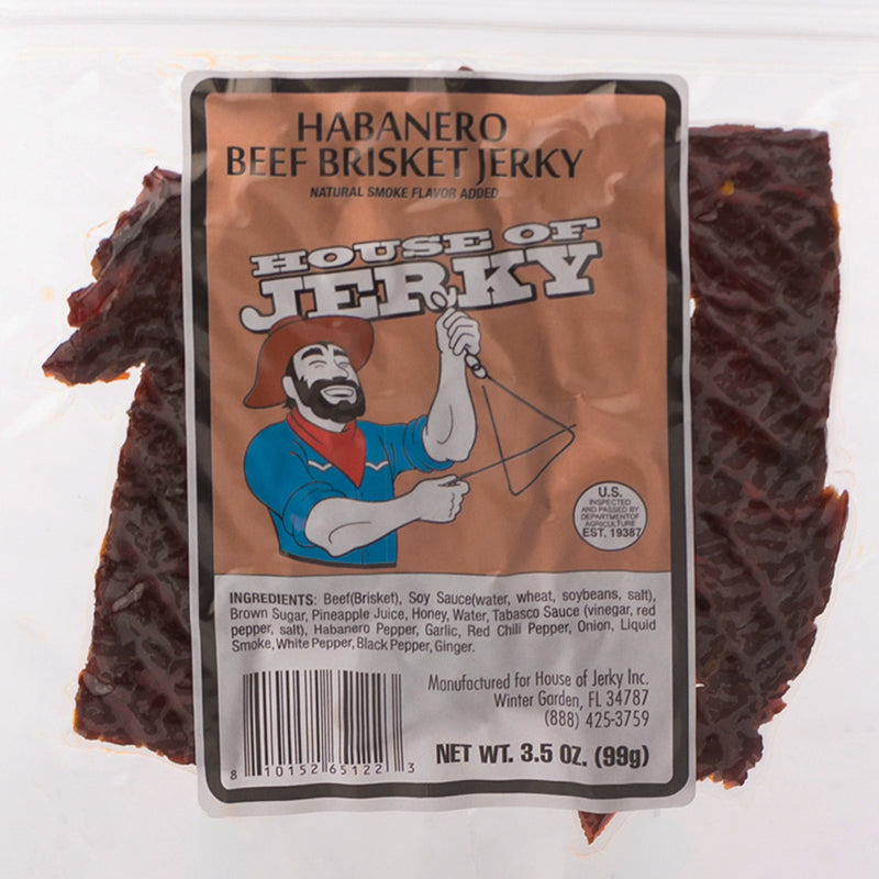 House of Jerky Beef Brisket 3.5oz