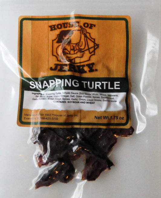 House of Jerky Snapping Turtle 1.75oz